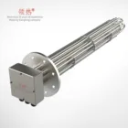 DN150 12.5kw Water Oil Carbon Dioxide Flange Type Boiler Circulation Gas Heater
