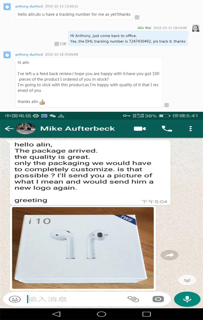 2020 wireless bluetooth earphone tws bt 5.0 mini headsets - ANKUX.COM