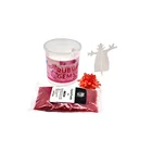 Amazon Hot Selling Crystal Craft Science Red Crystal Cluster For Kids