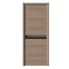 GO-A065 Modern Simple 3MM Bedroom Door Skin Panel Veneered Mould Wooden Door Skin