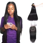Wholesale virgin hair vendors,100% raw virgin indian temple hair,silky straight human hair weave bundles in stock