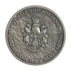 High Quality Casting Metal Crafts Customized Stamping Souvenir Coins 3D Silver Blank Nickel Engravable Challenge Coin