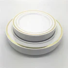 Dinnerware Set Design Dinnerware Sets 125pcs Disposable Plastic Dinnerware Set Wedding Party Tableware
