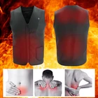 Wholesale Customized Vest Size Adjustable USB Charging Heating USB 5V Thermal Heated Vest for Cold Season battery Not Included