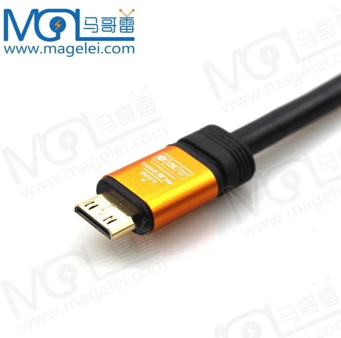 1.5M Mini HDMI to HDMI kabel Cable for 4K 3D 19+1 AWG Pure Copper Cord - ANKUX.COM