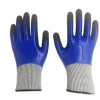UHMWPE Anti Cut Work Glove/Hand Protection Nitrile Double Dipped Glove