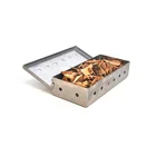 BBQ Tools Storage Box Hot Product Stainless Steel BBQ Grill Smoker Box