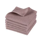 Kitchen Cloths Towel Water Absorbent Waffle Weave Cotton Small Kitchen Dish Cloths Tea Towel