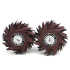 6 corners 10 layersRed round Abrasive Sandpaper Polishing Dremel Rotary Tool emery cloth Sanding Drill