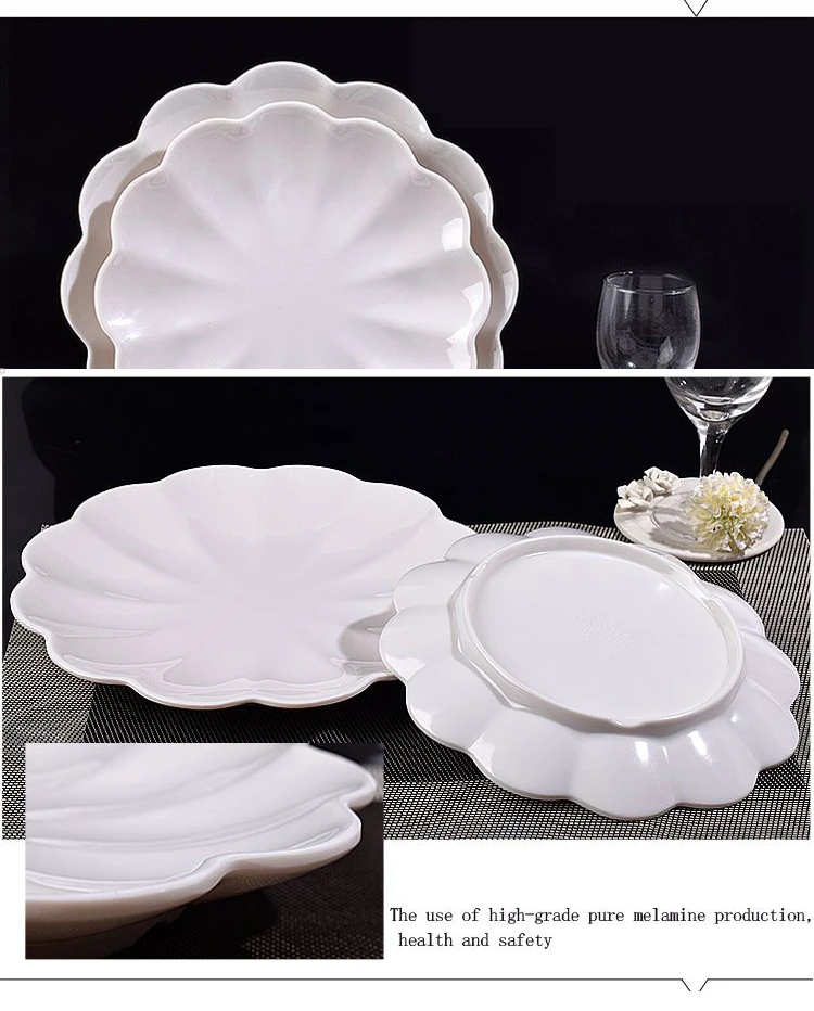 mini flower plate fast food tray relish plate sauce dish dessert