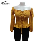 Hot selling bandage long sleeve women tops colorful ladies tops