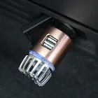 Car Car Purifier 2-in-1 Dual Car Charger Portable Mini Ionization Ionizer Car Air Purifier
