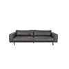 High quality modern living room upholstered cow leather sofa