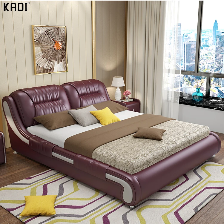 Year Newest Design Light Luxury Royal Foshan Bedroom Furniture Set