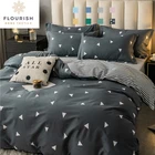 Flourish Luxury Brand European Winter Quilt Duverts Cover Bedding Set Bed 100% Cotton Bedsheets Bedding Sets