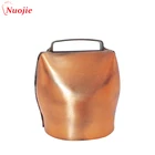 Custom logo iron loud sound with strap Swiss souvenir metal handle livestock cow bell/