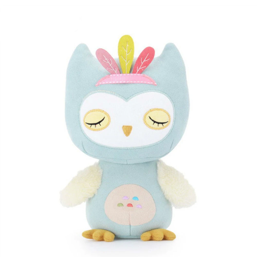 custom stuffed animal cute soft owl plush toy