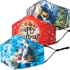 Designer Mask KEEP PERFECT 2020 Christmas Face Maskes Washable And Reusable Facemaskes Party Maskes