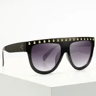 luxury italian brand sunglasses steampunk crystal glasses women wholesale shopping online from china lunette custom logo