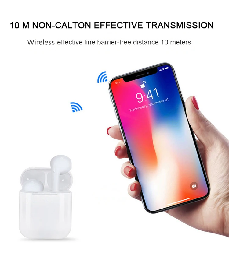 2019 Hot Selling BT Earphone V5.0 i9s TWS Mini Wireless Earbuds Dual Calling for all smartphone - ANKUX.COM