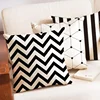 Topfinel Wholesale Most Popular Multi Size Wave Stripe Geometric Printed Cushion Covers