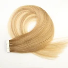100% Indian Human Hair Extensions Tape in for Caucasian Market