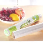 Foil Plastic Eco Friendly Keep Fresh Cling Transparent Paper Foil Plastic Wrap Custom Print Food Wrap