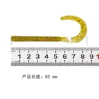 Peche fishing lure soft bait 85mm 2.5g RTS artificial soft lure worm bait