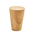 Wholesale From China 10cm Nature Wood Dining Table Legs Furniture Accessories Bed Leg