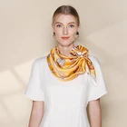 Custom 100% Silk Scarf 16mm Plain Crepe Shawl for Women