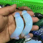 Natural quartz polishing crystal opal crystal carving banana man