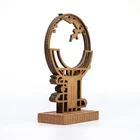 New Arrival Customized Carved Wooden Desk Calendar For Home Decoration