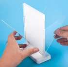 UHOO acrylic T-shaped gift name card display card table manu stand