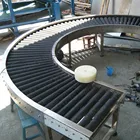 Powered Roller Conveyor Cheap Powered Chain Roller Conveyor with Single Chain