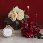 35cm 2 Colors Court Artificial Flower Bridal Bouquet For Wedding and Home Decoration