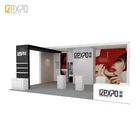 IZEXPO 30MINS QUICK BUILD exhibition stand material stand expo booth for trade show
