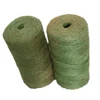 Natural 2 mm Green Brown Twisted jute twine rope tomato plant twine ball spool string