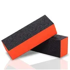 Nail Logo Custom Logo Buffer Nail Korea Hot Sale High Quality Sponge Nail Buffer Customized Logo Nail Buffer