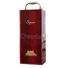 Exquisite single wooden box wine packaging for bottle