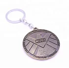 Key Holder Custom Metal Keychain Making Key Chain/ cheap metal coin holder keychain