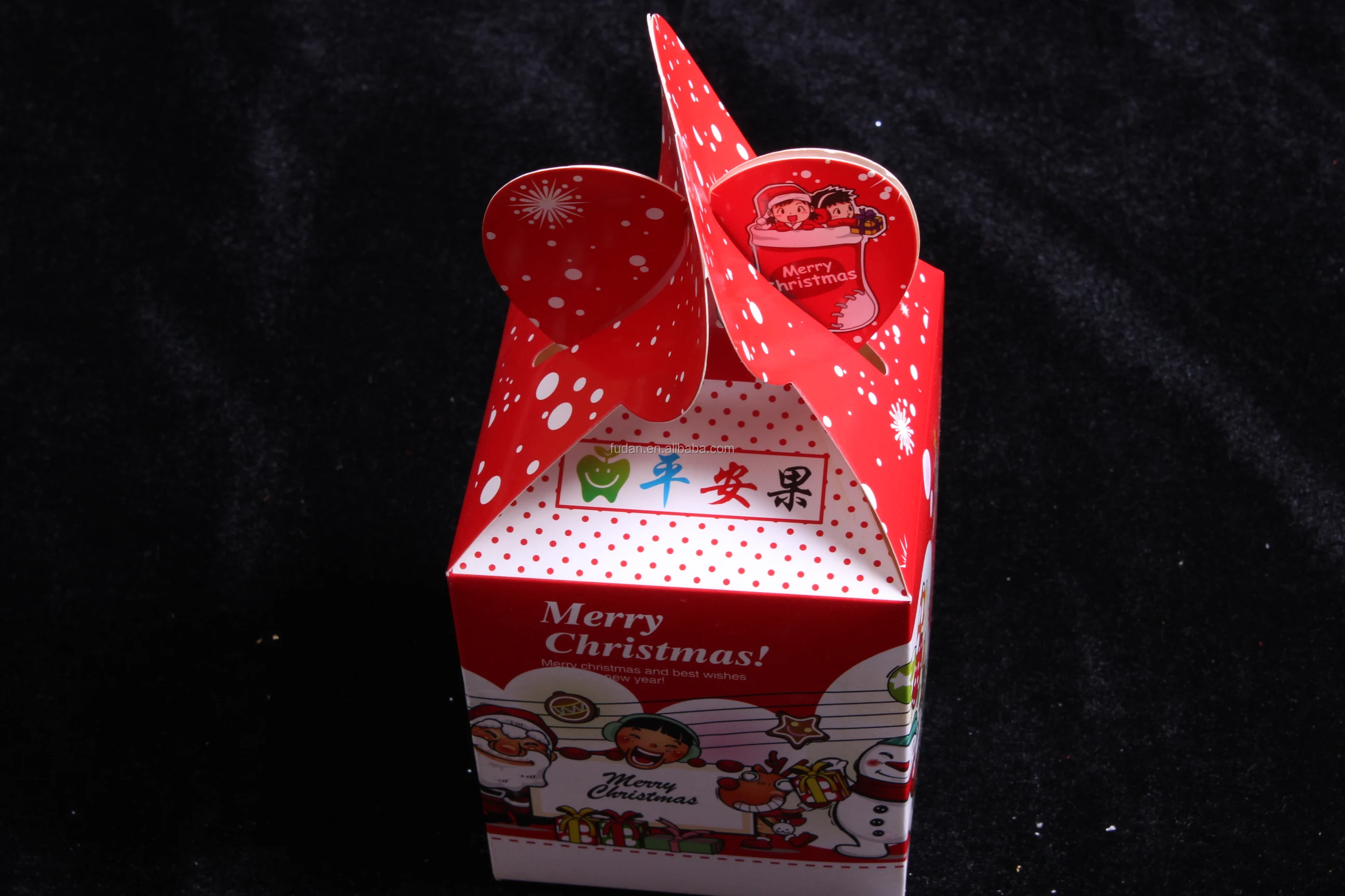 supplies   product name apple bag/candy box style christmas