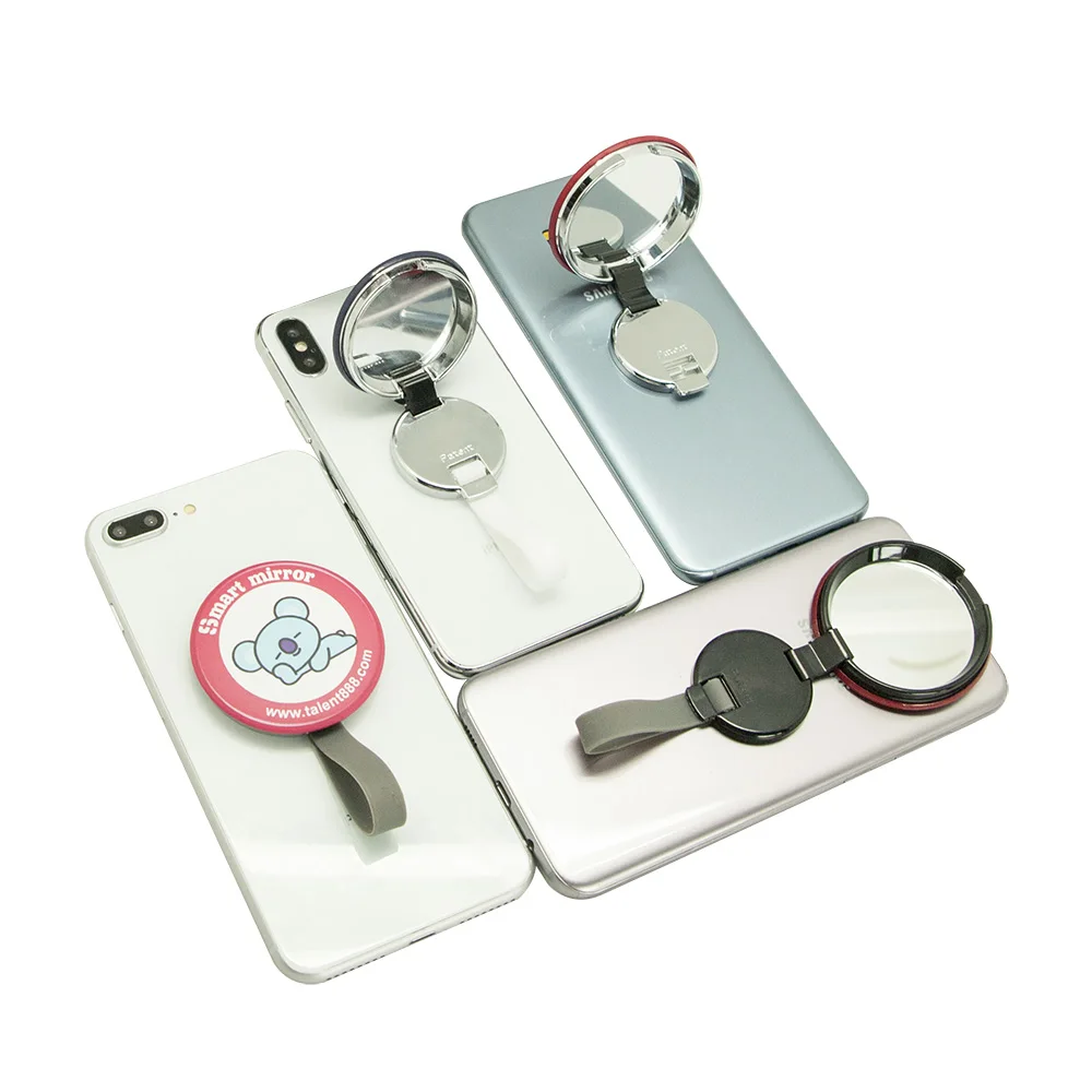 Wholesale Factory Price Blank Phone Holder Finger Grip Smart Mirror Grip Phone Socket for Mobile Phone