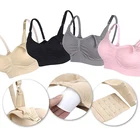 Bras Nursing Bra Womens Comfortable Cotton Breastfeeding Bras Sleeping Maternity Seamless Nursing Bra