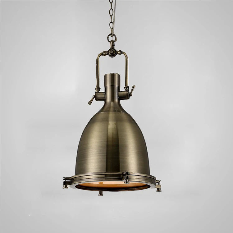 Industrial retro iron loft hanging light pendant lamp for kitchen hotel villa home Bar