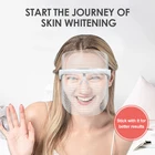 3 Colors LED Light Therapy Face Mask Beauty Personal Skin Care Led Mask Facial Light Therapy Face Led Mask