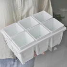 10 Pot 8 Cm 10 Cm Deep Wall Succulent Planting Pot Square Succulent Planter