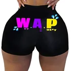Wap New 2020 Arrivals Sexy Wap Biker High Plus Size Waist Candy Snack Shorts