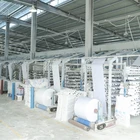 Recycled plastic pp woven custom package empty 25kg rice bag