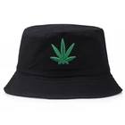 design your own custom embroidery black and white colorful men reversible cotton wide brim adult fisherman bucket hat cap