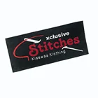 High quality eco-friendly design custom logo garment main woven labels for t shirt